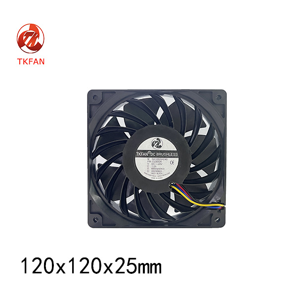 THB1224B-PM00120*120*25mm直流冷却风扇24/48V 8300RPM电机转速高速